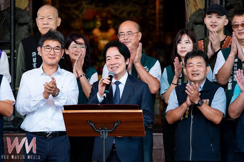 麥寮參拜談育兒長照 賴清德:明年普發1萬元共享AI紅利 - https://www.watchmedia01.com