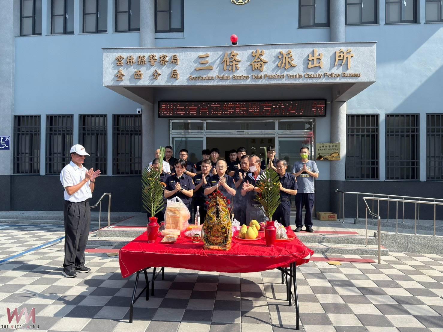 雲林飛沙派出所遷駐三條崙 海清宮3千萬助建新廳舍 - https://www.watchmedia01.com