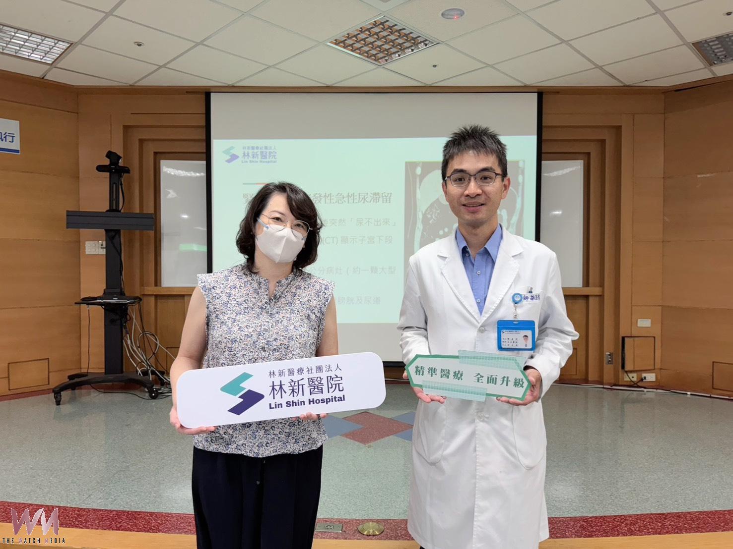 大量陳舊經血滯留壓迫膀胱　達文西手術解決雙子宮複雜構造