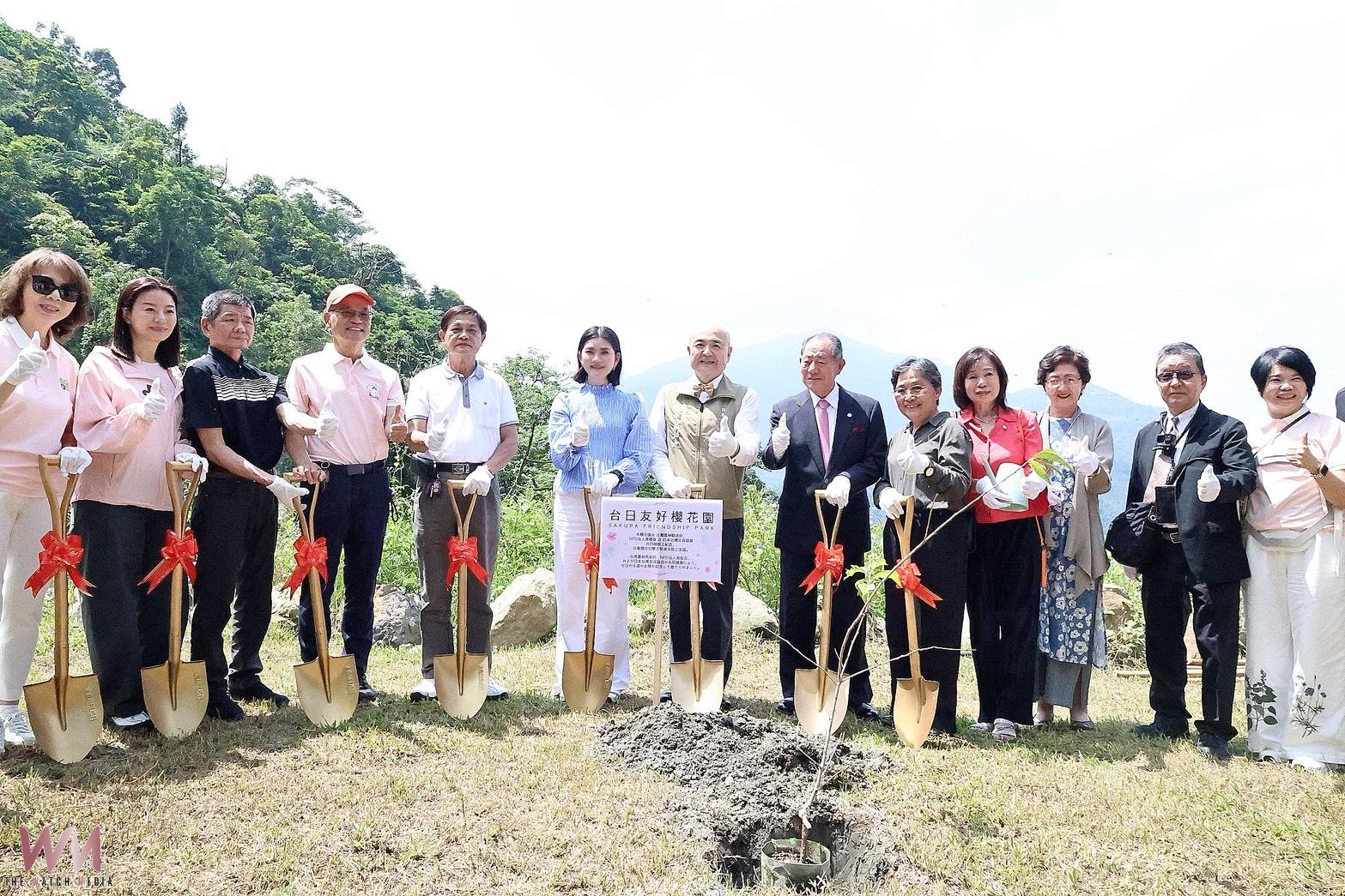 雲林縣深化台日地方外交 育櫻會與日台交流協會代表聯袂回訪並植樹 - https://www.watchmedia01.com