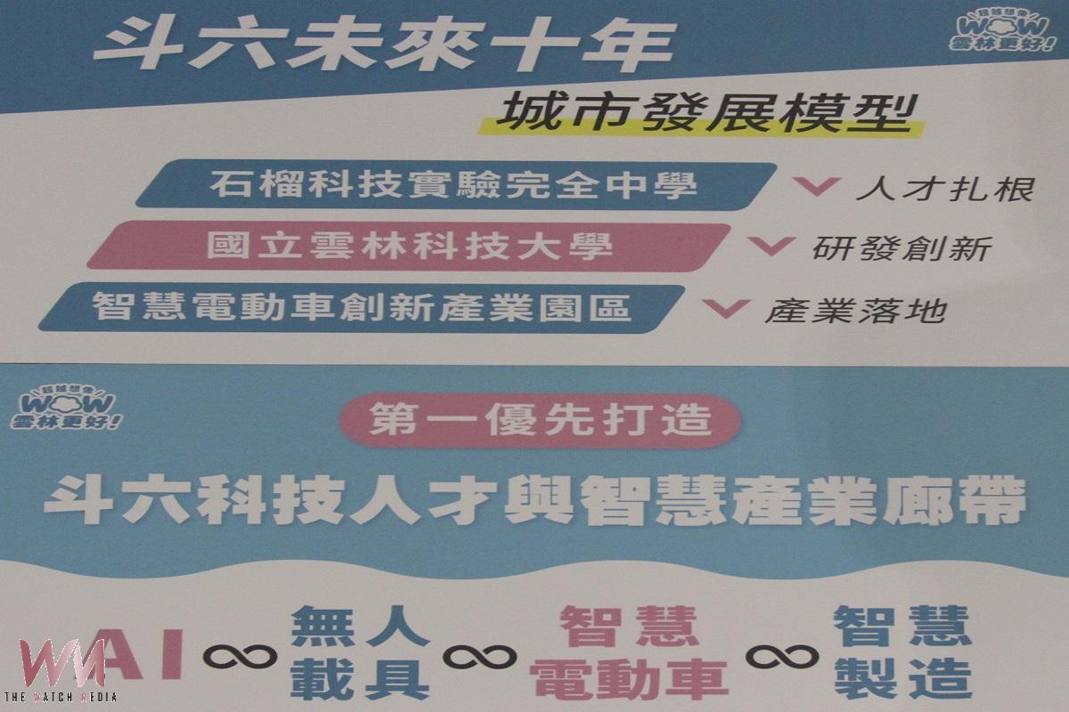 張嘉郡擘劃斗六未來 石榴育才雲科研發產業落地 - https://www.watchmedia01.com