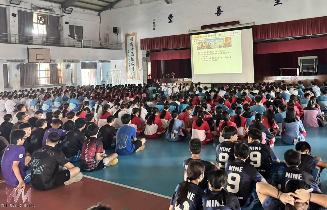9月交通安全月進校園　北港警教建國國中生「停讓保平安」 - https://www.watchmedia01.com