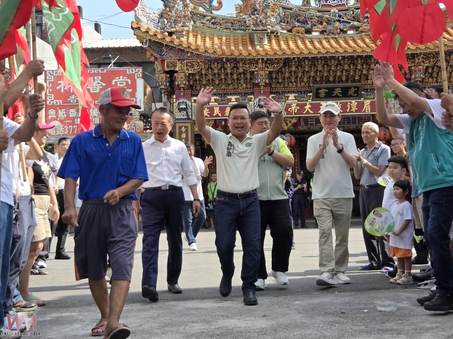 黃啟豪新港競選總部成立 翁章梁蔡易餘陳冠廷站台力挺 - https://www.watchmedia01.com
