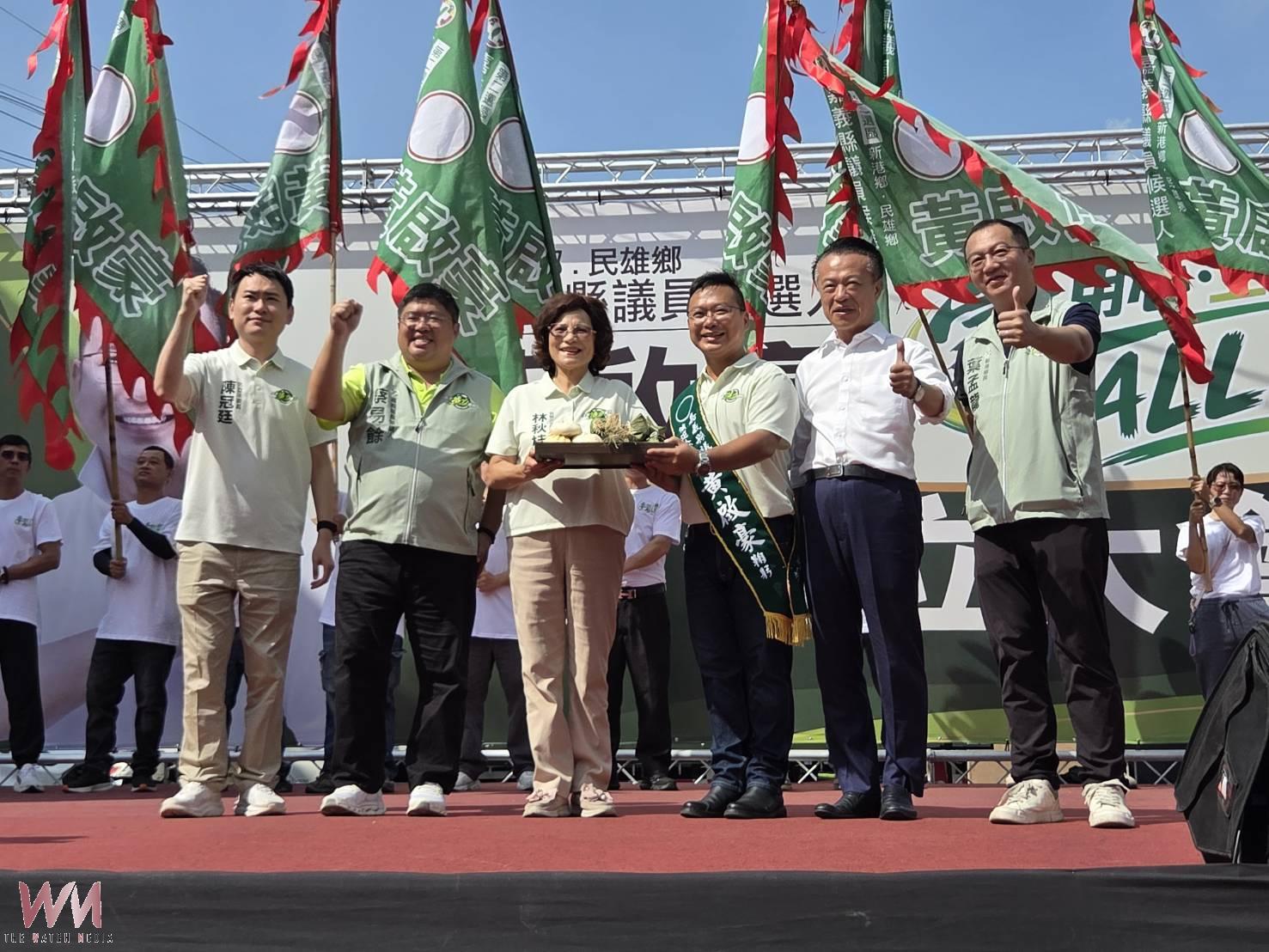 黃啟豪新港競選總部成立 翁章梁蔡易餘陳冠廷站台力挺 - https://www.watchmedia01.com