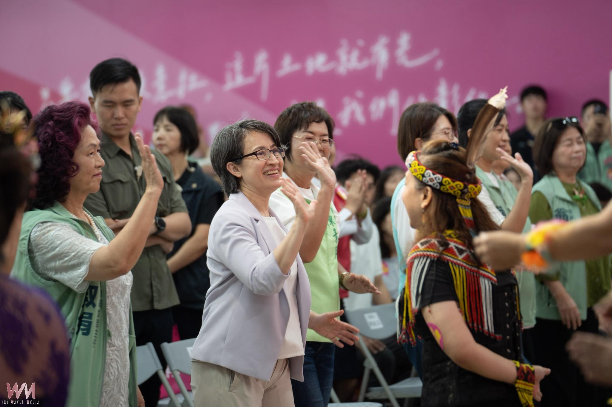 新住民挺素月後援會成立 蕭美琴:她是我眼中的最強地方媽媽 - https://www.watchmedia01.com
