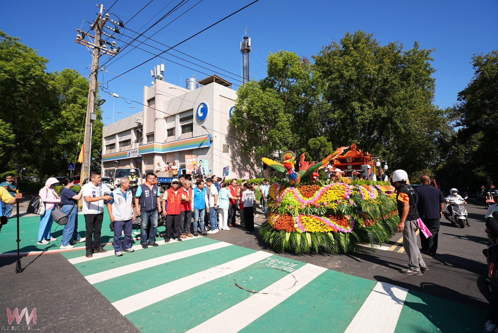 竹科旁241年古剎金山寺首度建醮 千人百陣頭遶境為福醮揭幕 - https://www.watchmedia01.com