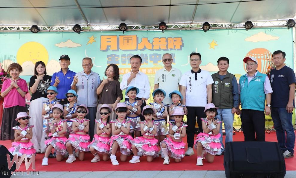 閒置的中華民俗村園區,經嘉義縣政府斥資7000萬元打造為融合自然景觀、親子遊憩與樂齡休憩的「共好公園」,為中埔及阿里山入口地區注入新的觀光活力。(圖/嘉義縣政府提供)