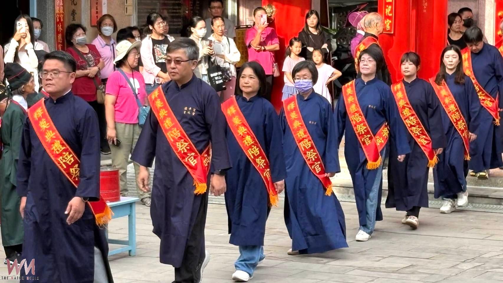 傳承尊師重道精神 埔里鎮孔子廟舉辦祭孔大典 暨大學子擔綱禮生莊嚴致敬 - https://www.watchmedia01.com