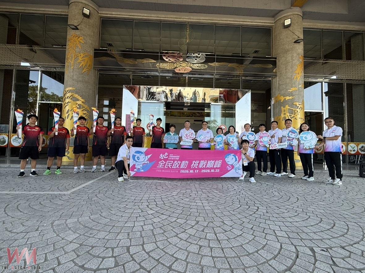 115年全民運動會聖火抵達嘉義縣 - https://www.watchmedia01.com