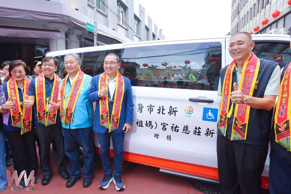 北臺灣媽祖文化節新莊會香起駕 侯友宜祈求地方平安 - https://www.watchmedia01.com