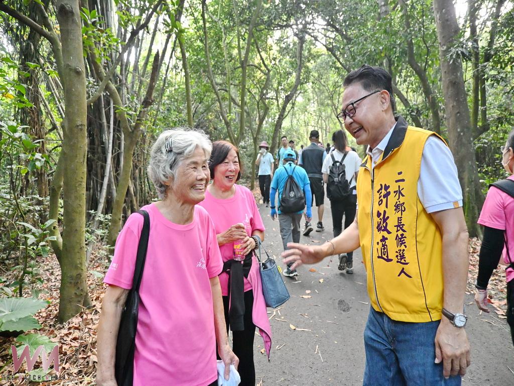 從一條森林步道看見地方發展 二水鄉長候選人許敏適提出豐柏升級構想! - https://www.watchmedia01.com