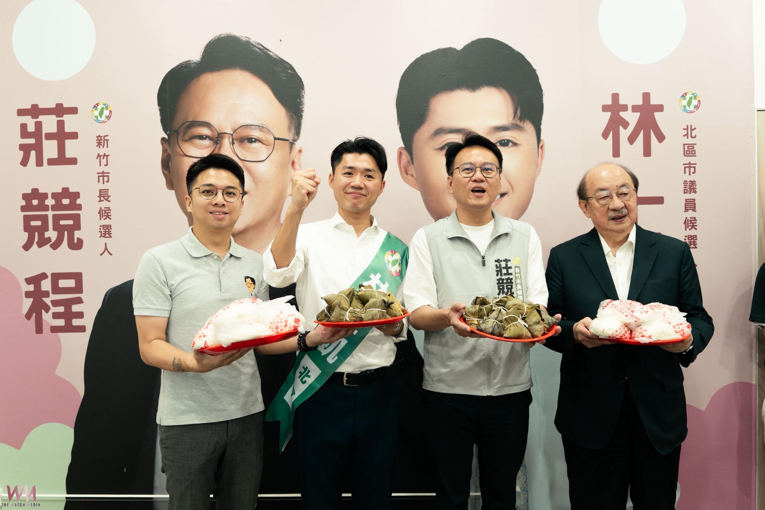 夜市囡仔林士凱竹市議員競總成立　    大咖齊力挺「最有經驗的新人」