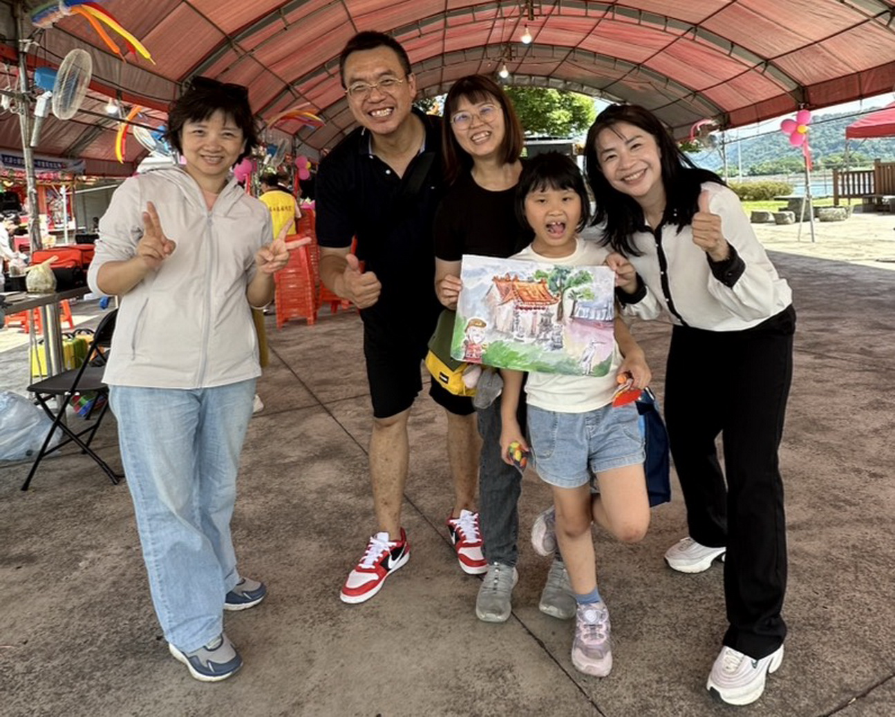 土地公廟變身戶外教室 大溪七張福德宮攜手中興國小繪出家鄉美 - https://www.watchmedia01.com