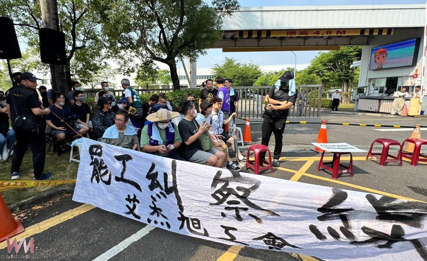艾杰旭正式罷工!劉建國聲援勞工 罷工現場批雲縣府慢半拍 - https://www.watchmedia01.com