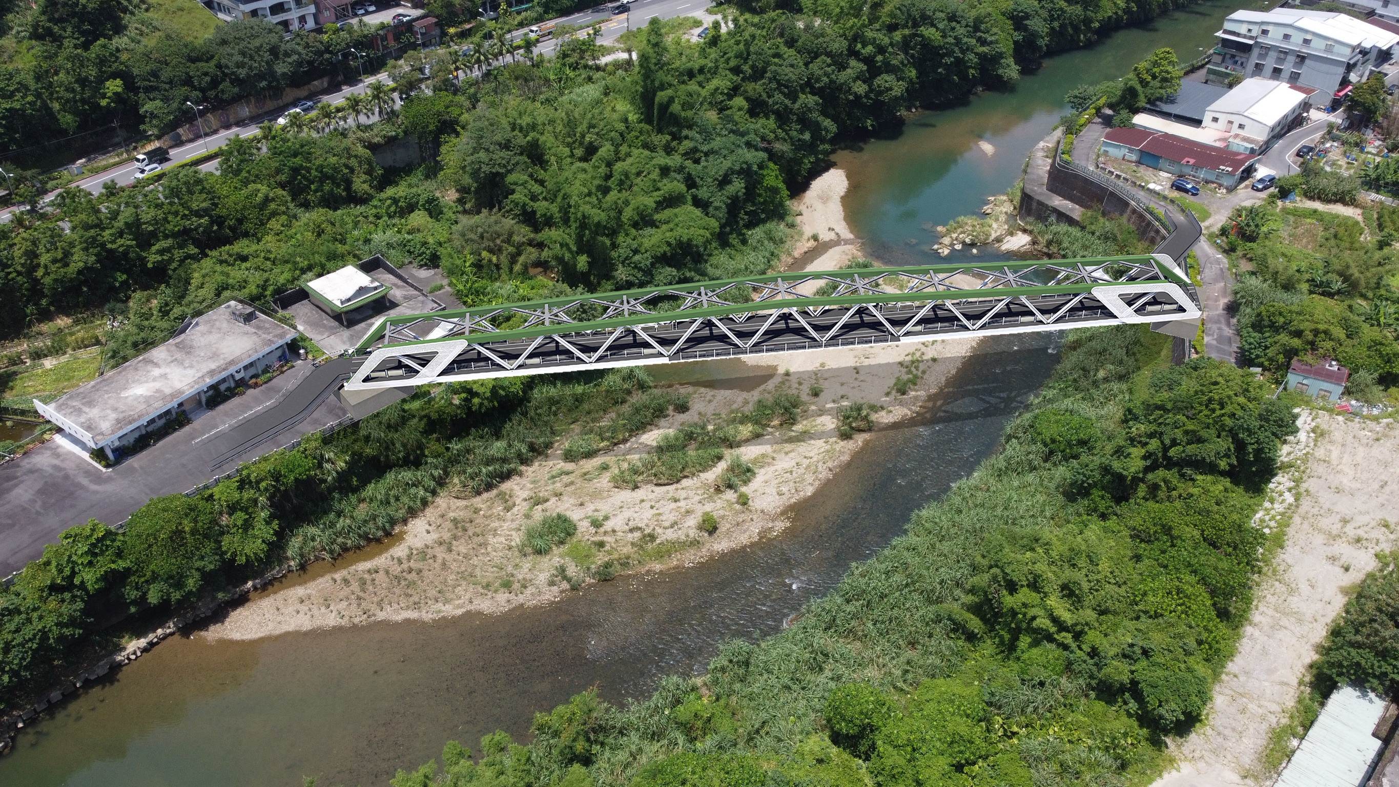 深坑自行車專用橋梁串聯景美溪左右岸 侯友宜：力拚117年完工 - https://www.watchmedia01.com