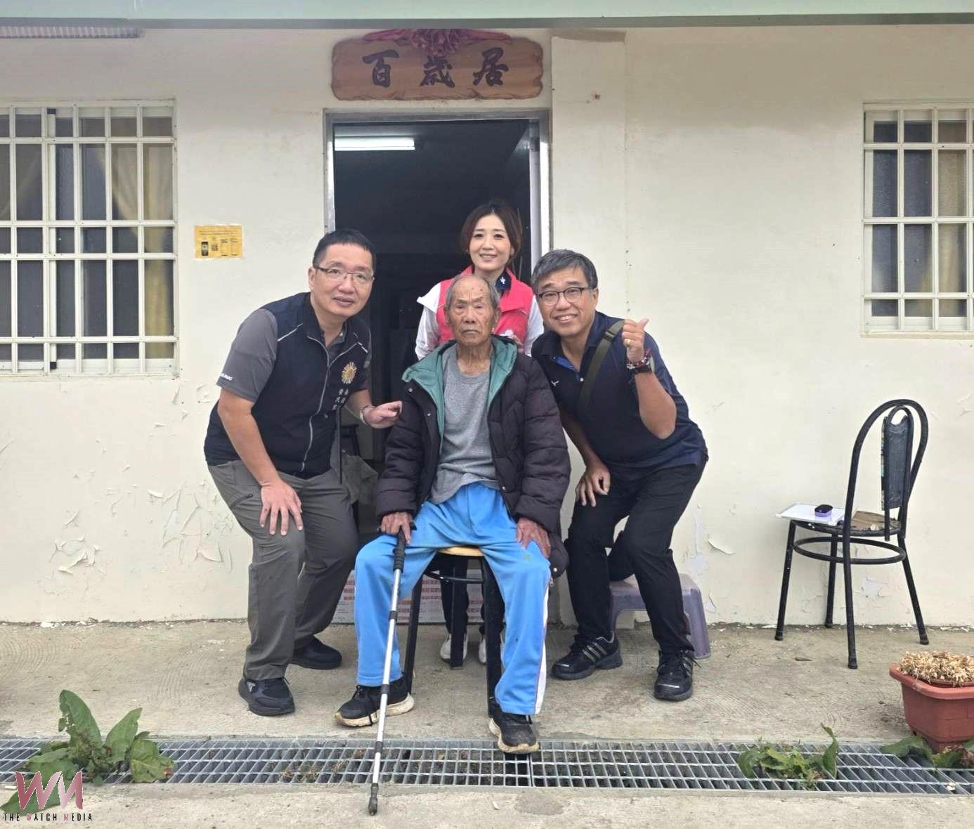 歡慶光輝十月南投縣榮服處 溫馨祝賀榮民人瑞張爺爺103歲嵩壽 - https://www.watchmedia01.com