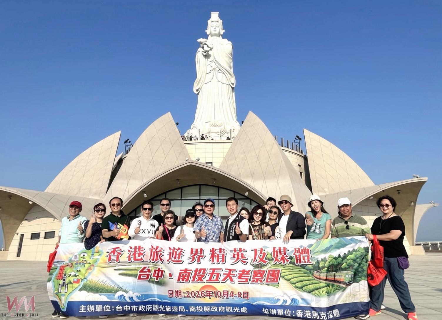「港」動台中！香港旅遊業搶先朝聖全台最高媽祖　大安新地標拓國際客源