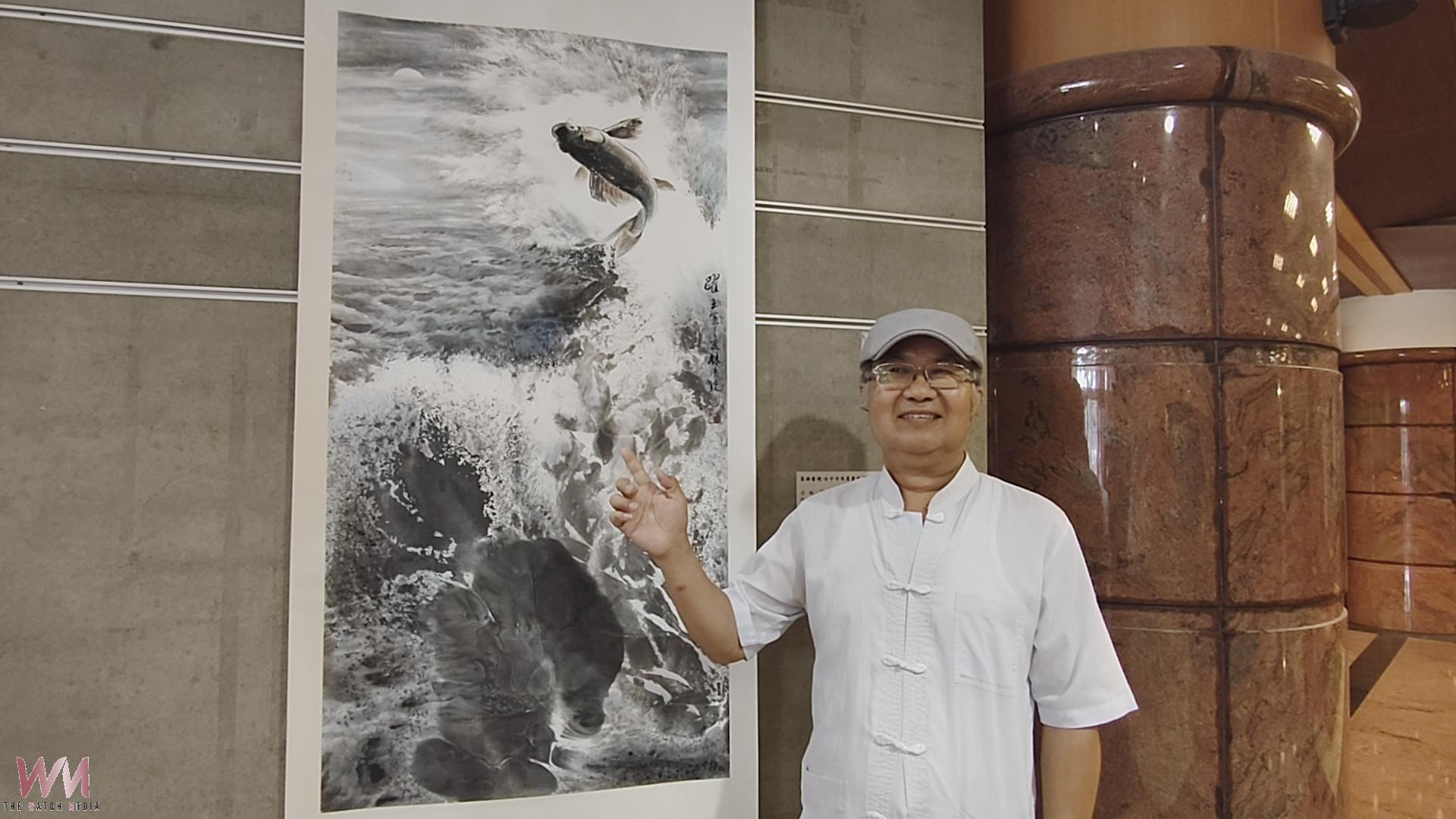(有影片)/一甲子同堂揮毫展藝 采墨畫會25歲到85歲跨世代揮毫 - https://www.watchmedia01.com