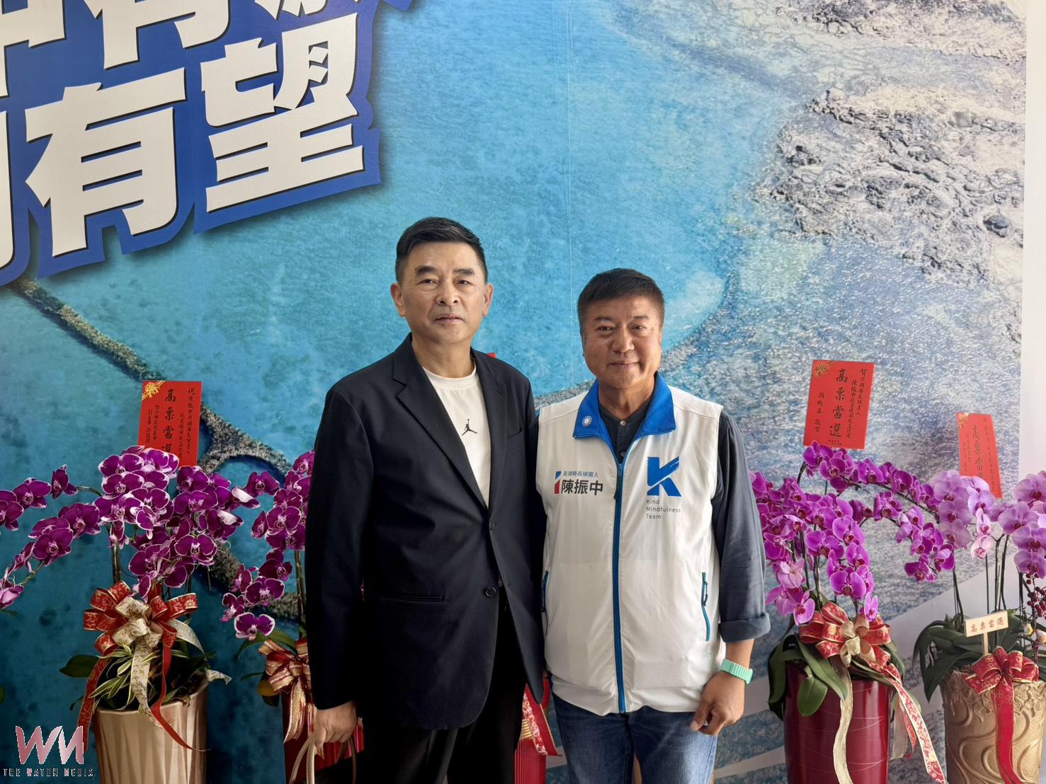 中華海員總工會理事長葉慶榮率員相挺陳振中　期望澎湖海事人才教育與產業共好