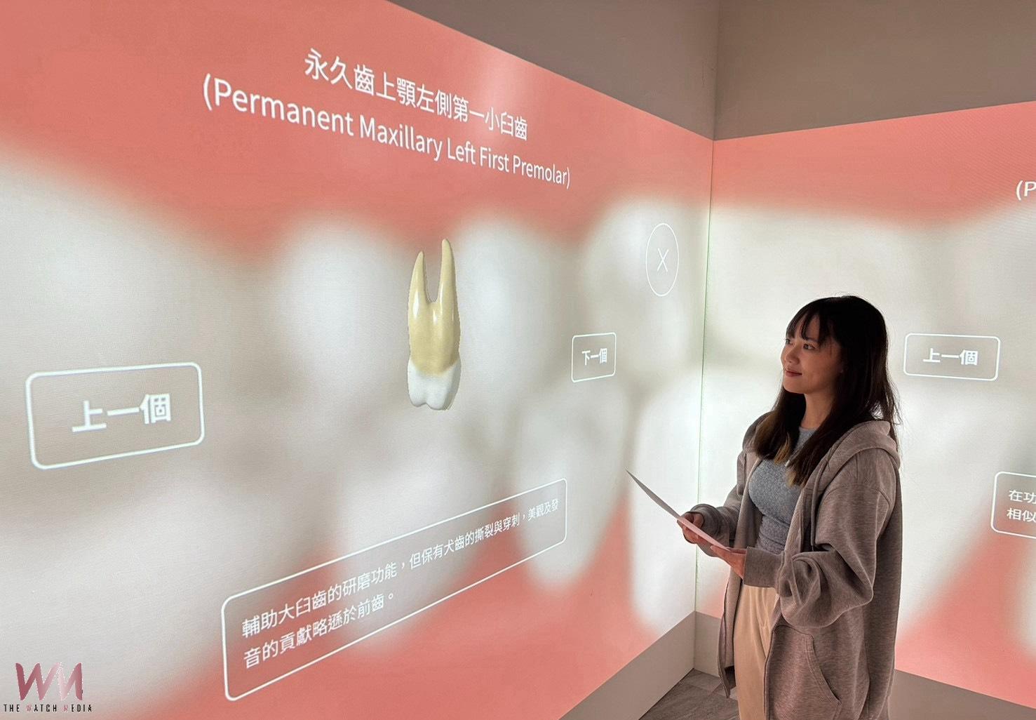 AR元宇宙讓牙齒活起來 中臺科大導入3D互動牆翻轉牙技專業教學 - https://www.watchmedia01.com
