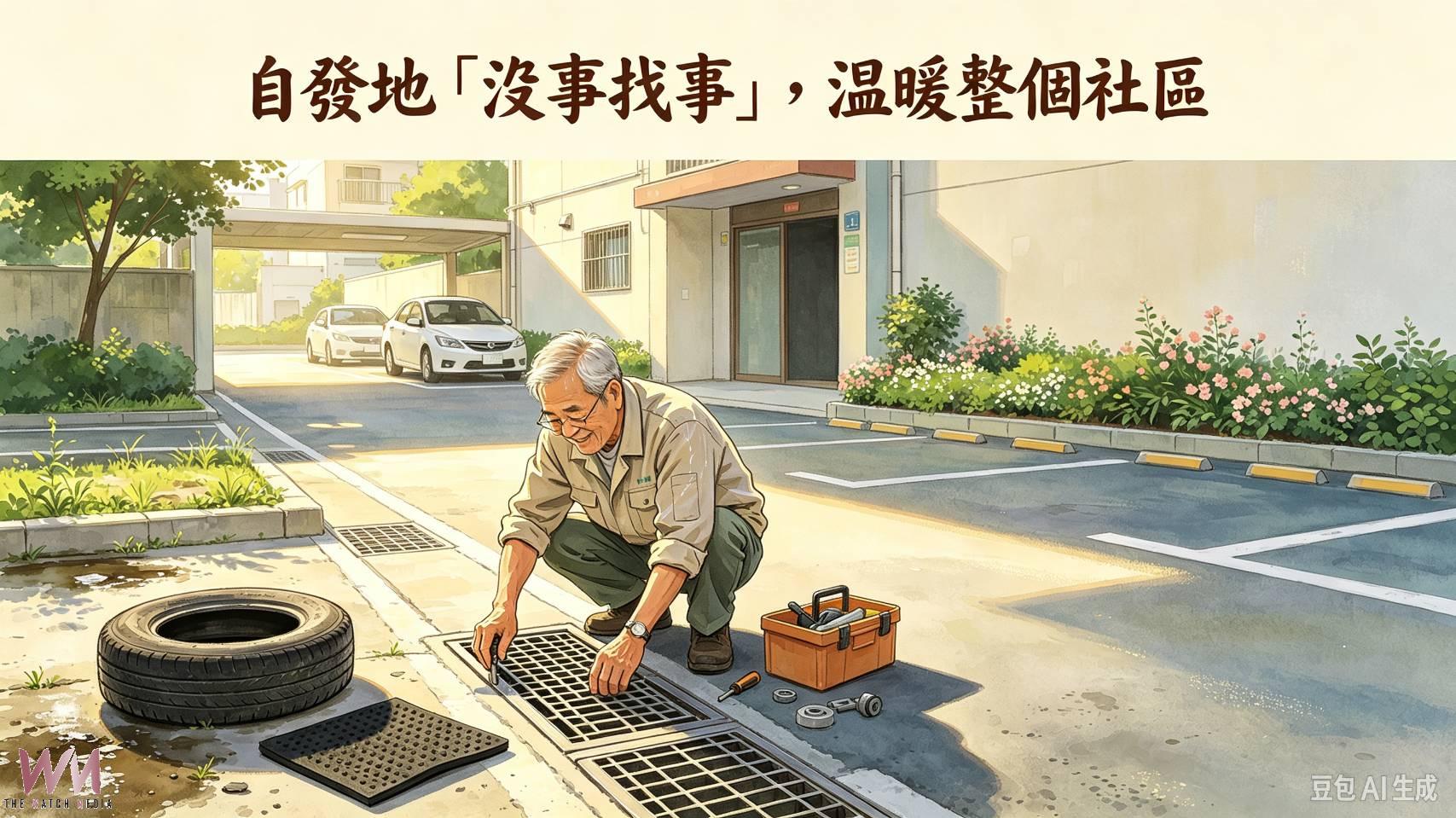 自發地「沒事找事」，溫暖整個社區
