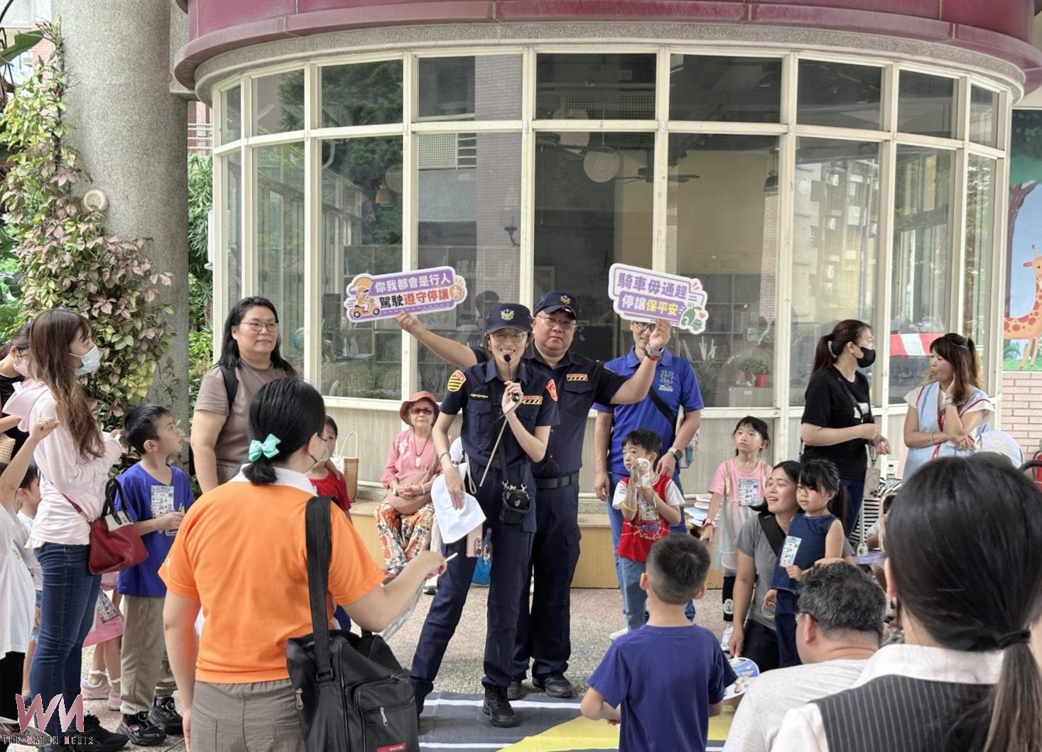 落實人本交通　中市警走進校園宣導停讓文化與機車安全 - https://www.watchmedia01.com