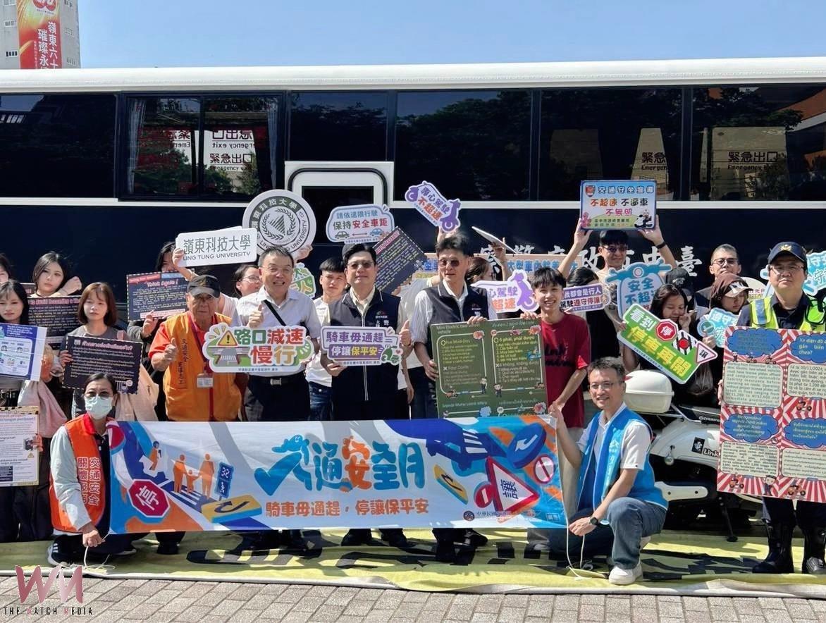 落實人本交通　中市警走進校園宣導停讓文化與機車安全 - https://www.watchmedia01.com