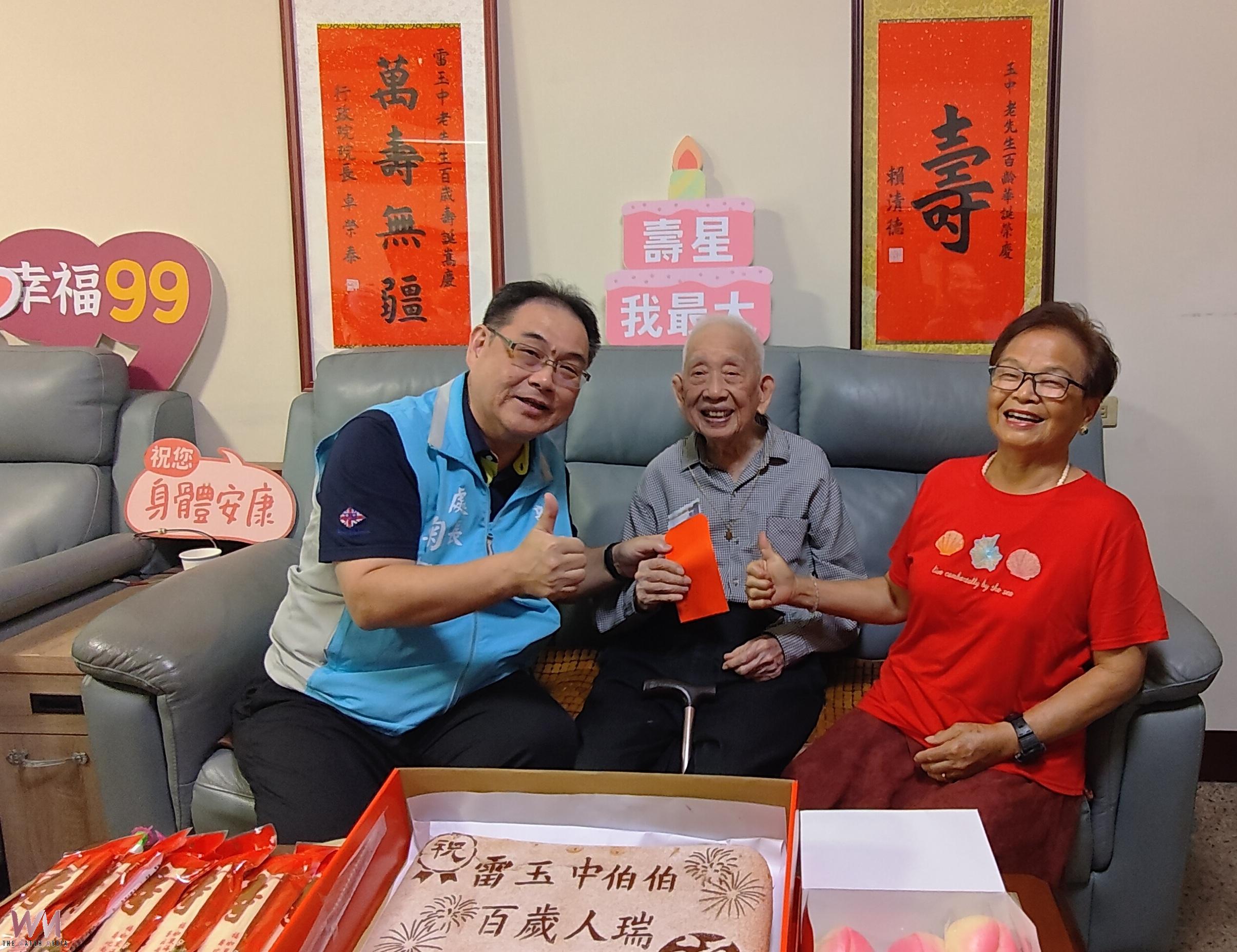 新竹榮服處為百歲榮民祝壽 共享天倫展現樂齡風采 - https://www.watchmedia01.com