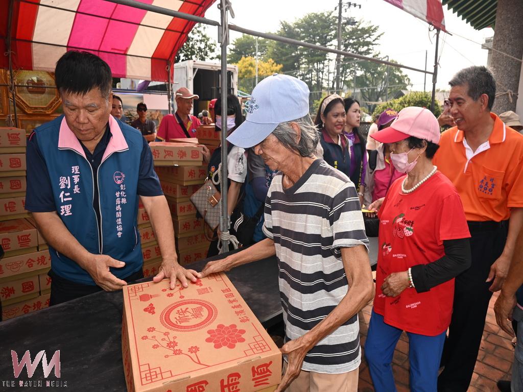 讓自己快樂是智慧、讓別人快樂是慈悲 台灣護聖宮玻璃廟董事長林肇睢愛心貨櫃送暖永靖 - https://www.watchmedia01.com
