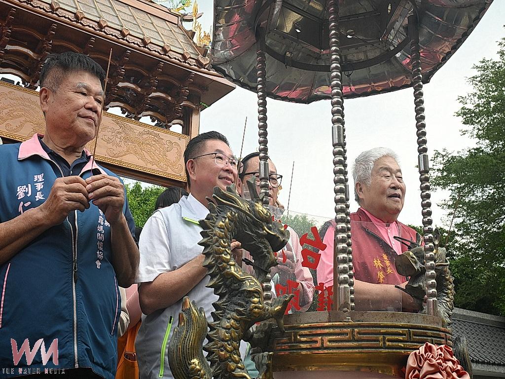 讓自己快樂是智慧、讓別人快樂是慈悲 台灣護聖宮玻璃廟董事長林肇睢愛心貨櫃送暖永靖 - https://www.watchmedia01.com