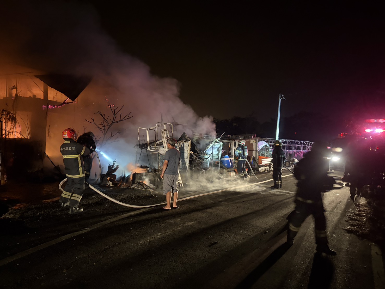 埔里鎮大湳路住宅發生火警 幸無人員傷亡 - https://www.watchmedia01.com