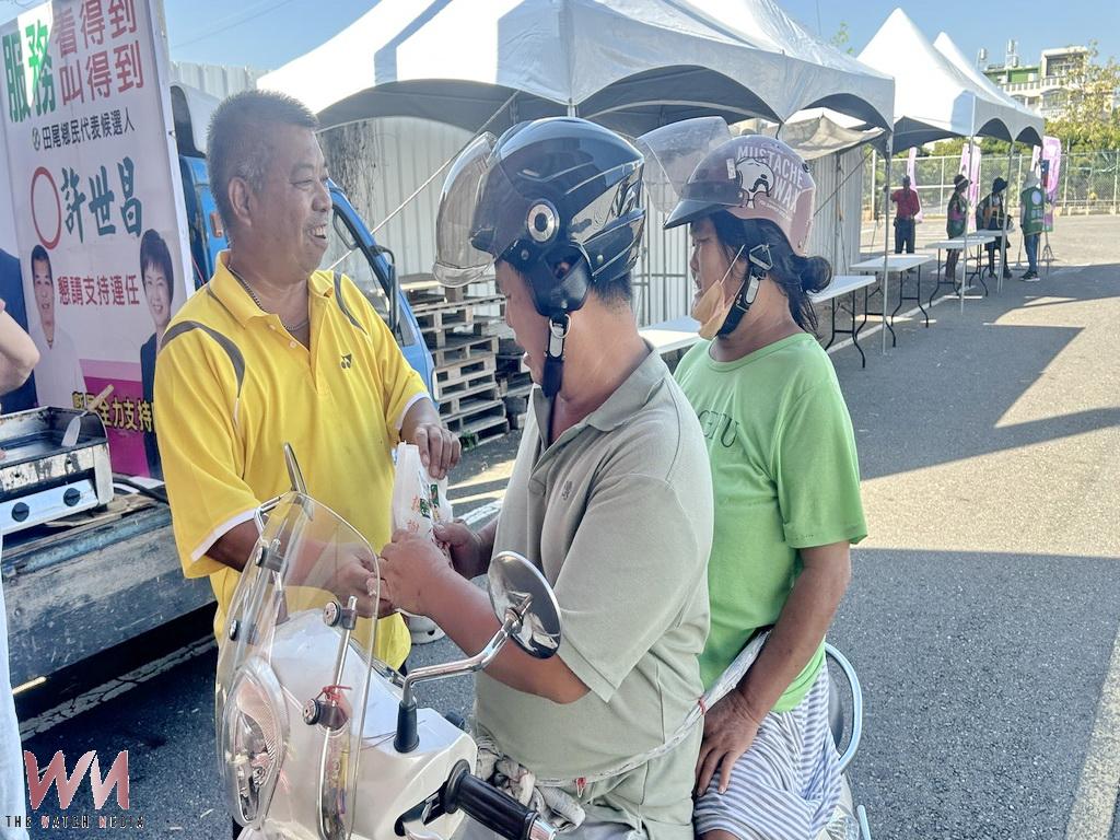 選舉不送口罩改送手作美食 田尾鄉代許世昌開發財車深入田間暖人心! - https://www.watchmedia01.com