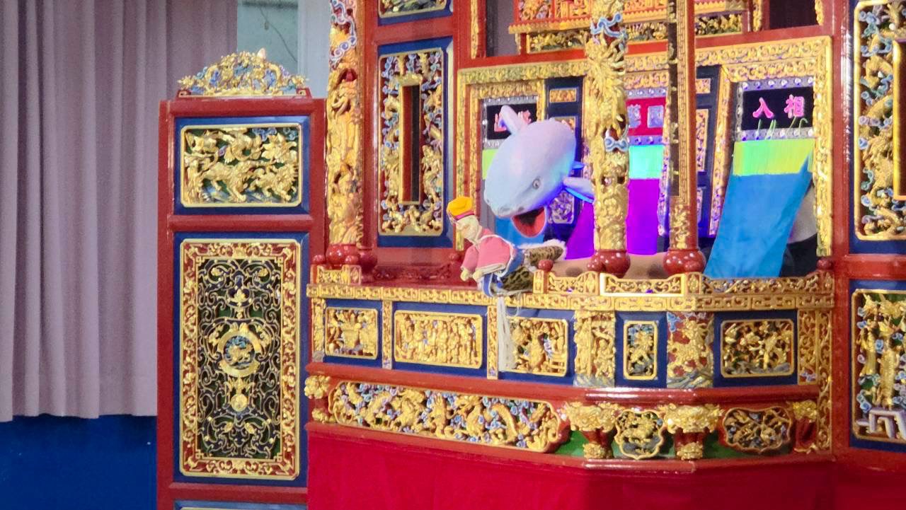 (有影片)/布袋戲走進國聖國小 孩子近距離感受掌中藝術魅力 - https://www.watchmedia01.com