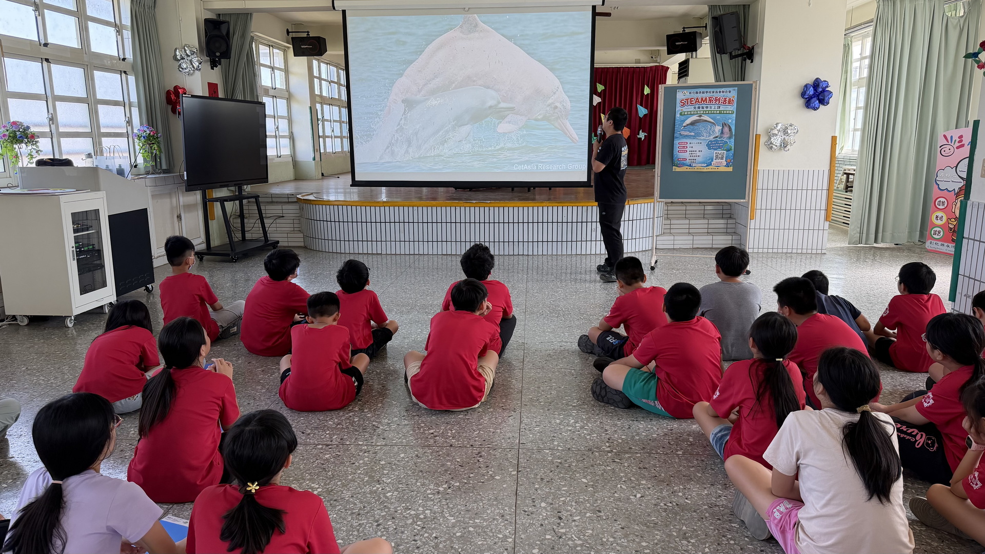 福德國小推白海豚保育　31名學童從生活認識海洋生態