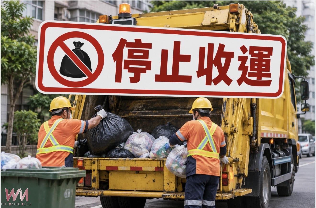 薔琵颱風來襲！宜蘭縣今晚全面停收垃圾　12鄉鎮市同步暫停清運