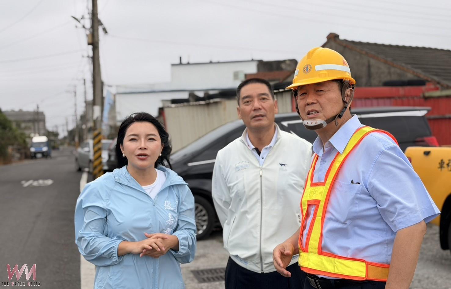 薔琵颱風狂吹雲林沿海逾9500戶曾停電　張嘉郡會勘要求台電加派人力搶修