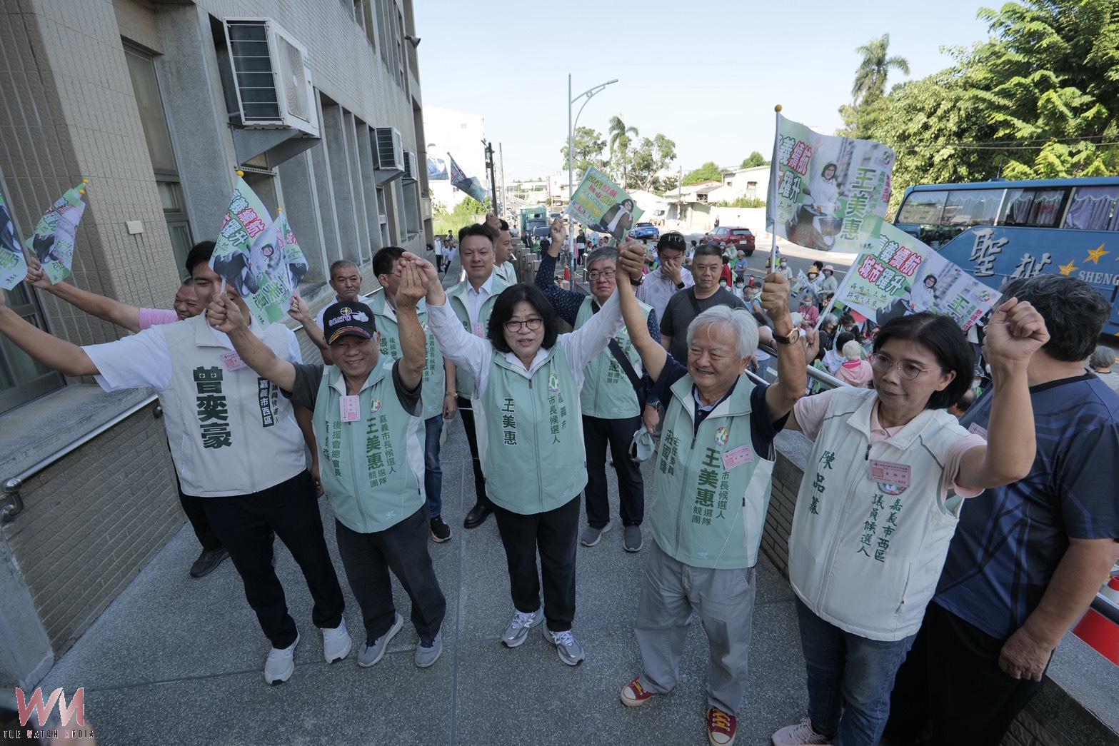 嘉義市長號次揭曉 張啓楷3號戰王美惠4號 - https://www.watchmedia01.com