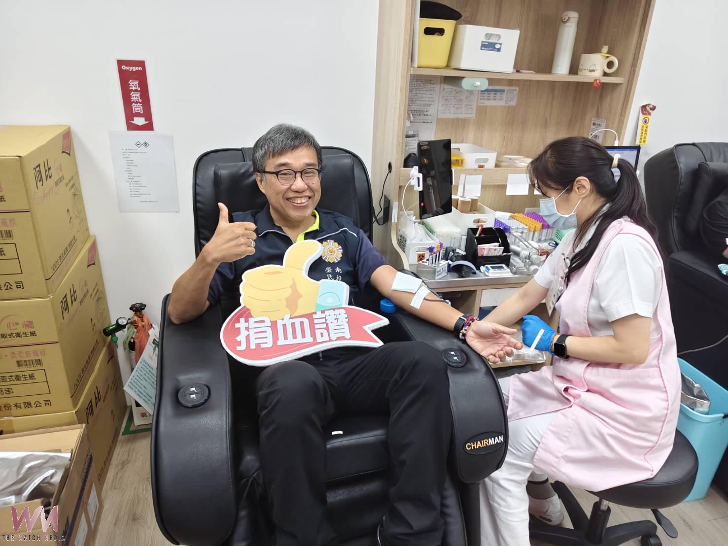 光輝十月熱血傳承 南投縣榮服處攜手企業團體發起公益捐血 - https://www.watchmedia01.com