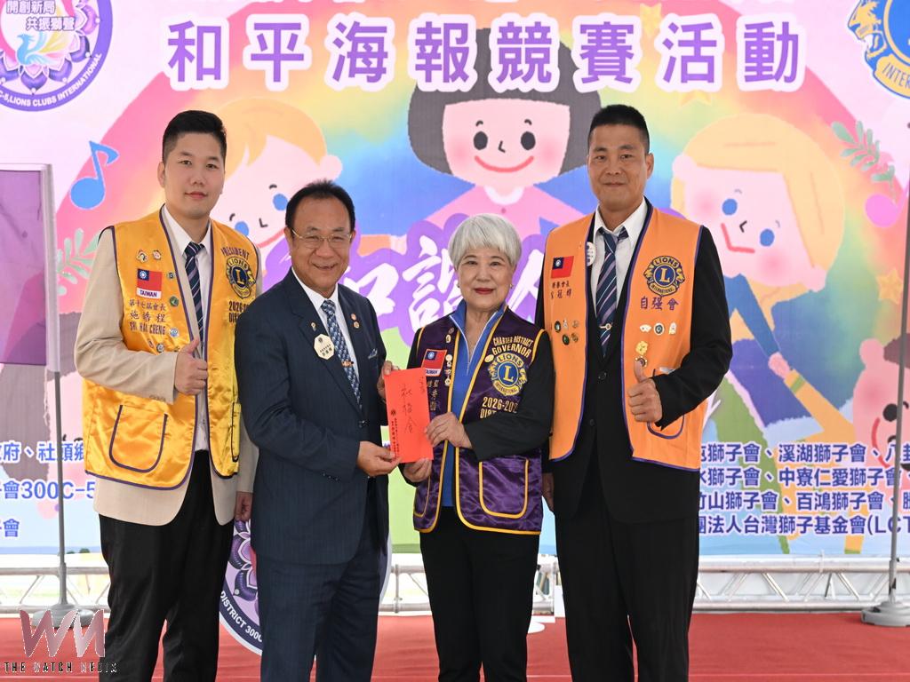 500多名學童揮筆彩繪世界美好　國際獅子會將和平與公益帶進社頭 - https://www.watchmedia01.com