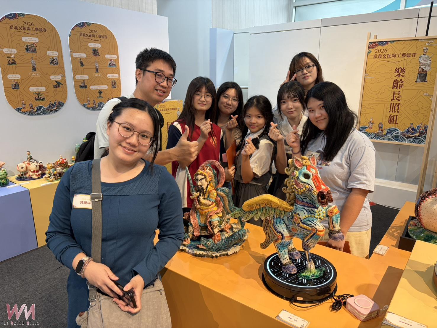 400多件作品高手雲集 土庫商工師生交趾陶工藝獎勇奪7獎 傳統工藝展新貌 - https://www.watchmedia01.com