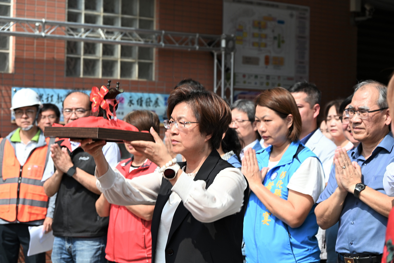 南郭國小活動中心重建上梁　結合地下停車場總經費3億 - https://www.watchmedia01.com