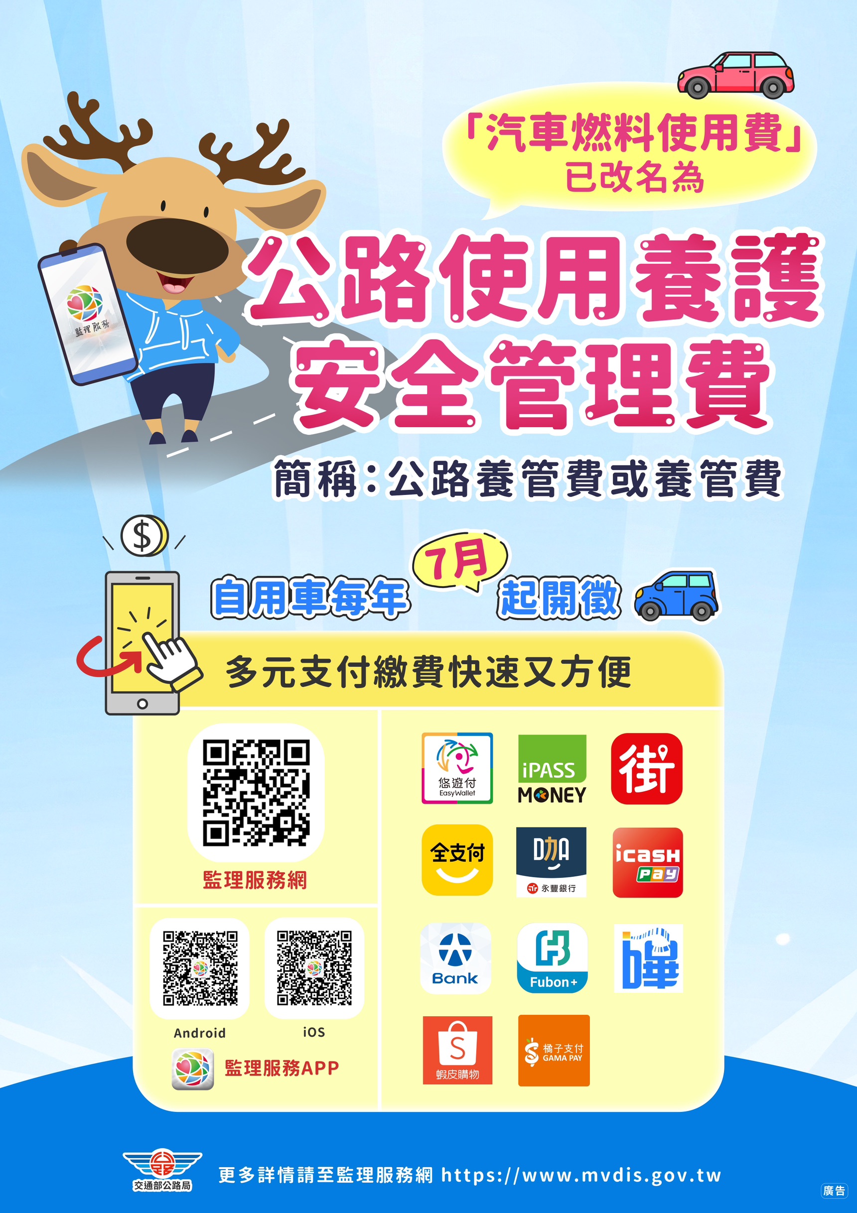 公路養管費10月31日截止！逾期最高罰3000元 - https://www.watchmedia01.com