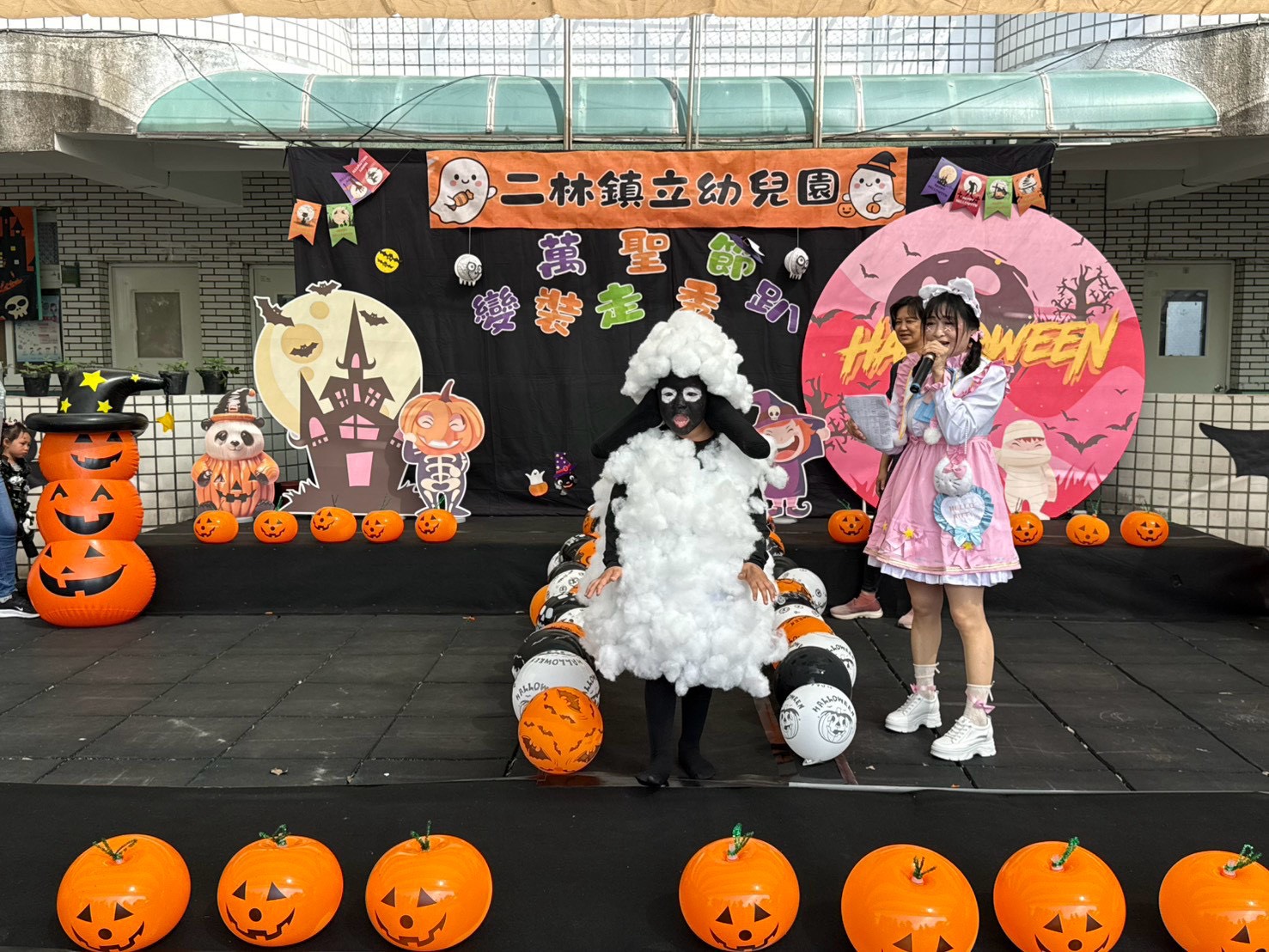 （有影片）／福壽螺卵也能變裝！二林幼兒園萬聖節走秀創意大爆發 - https://www.watchmedia01.com