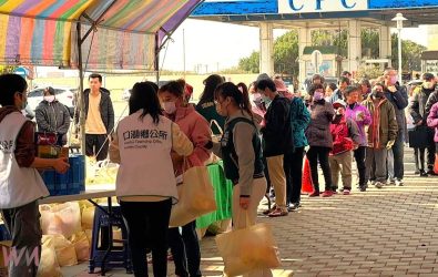 新年伊始，愛心先行！（圖／記者蘇榮泉攝）