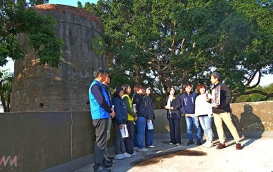 建國二村搖身一變，成為明亮吸睛的熱門打卡景點，縣長張麗善20日前往視察。（圖／記者蘇榮泉攝）