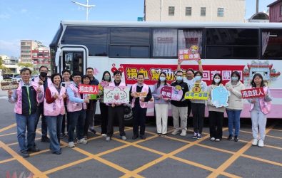 台電農曆春節前夕辦捐血活動，嘉義區處同仁響應捐熱血。（圖/台電提供）