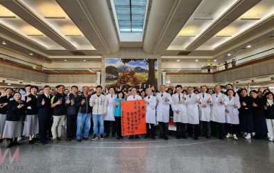 ▲大林慈濟醫院升格為準醫學中心，各界齊道賀。（圖/慈濟醫院提供）