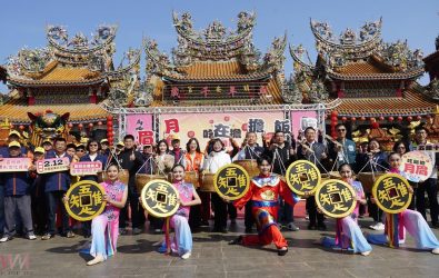 一年一度的馬鳴山鎮安宮「五年千歲遶境吃飯擔」活動將於2月12日（元宵節）在東勢鄉月眉村盛大舉行。（圖／記者蘇榮泉攝）