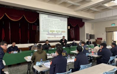 嘉義地檢署檢察長蔡宗熙主持會議。（圖/嘉義地檢署提供）