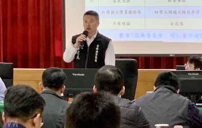 縣警局長李建民提醒所有執法人員，務必保持行政中立，依法行政，杜絕任何不當干預。（圖／記者蘇榮泉翻攝）